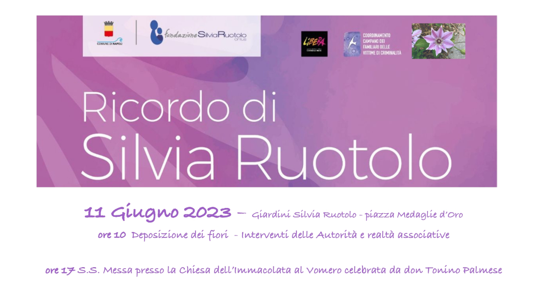 Ricordo di Silvia Ruotolo, vittima innocente della camorra Fondazione